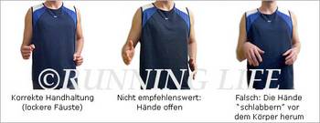 Richtiger Laufstil