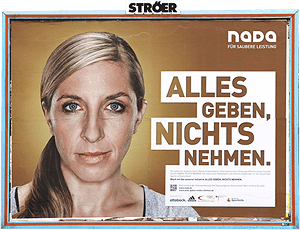 Anti-Doping-Kampagne: Alles geben, nichts nehmen